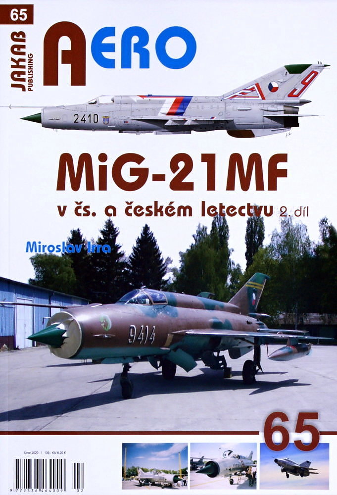 Publ. AERO - MiG-21MF in CZAF (Czech text) Vol.2