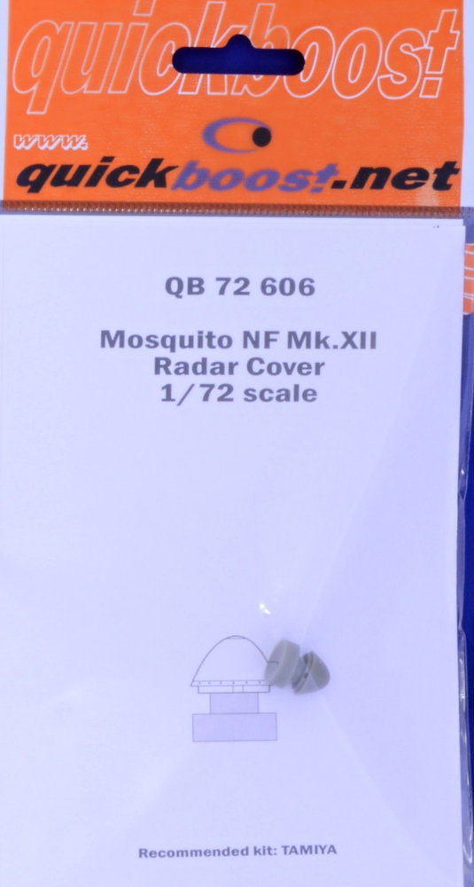1/72 Mosquito NF Mk.XII radar cover (TAM)