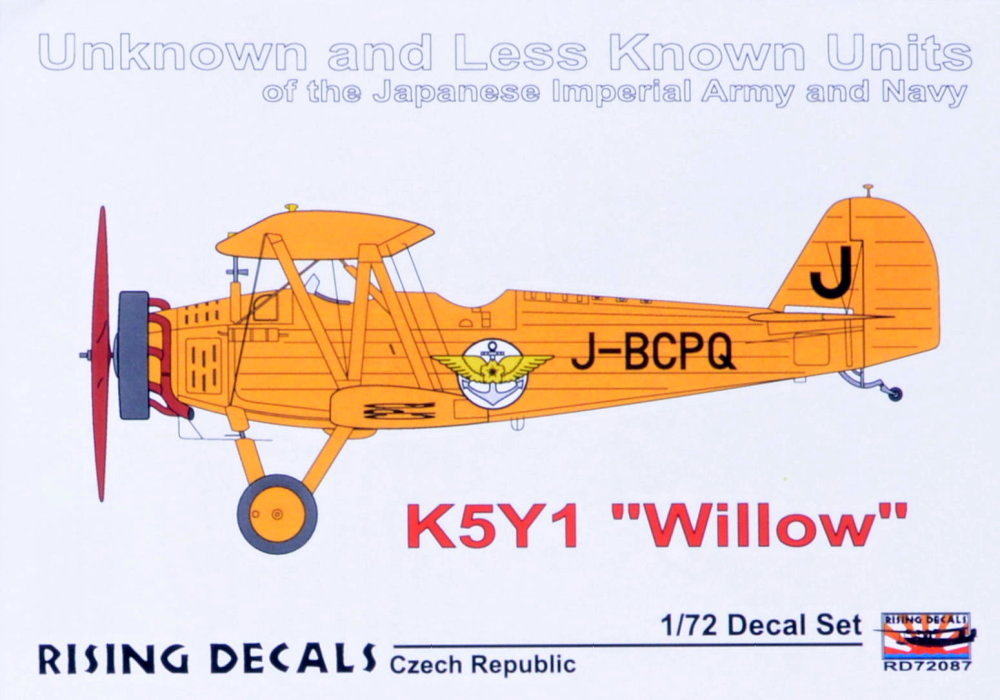 1/72 K5Y1 'Willow' Unknown and Less Known Units