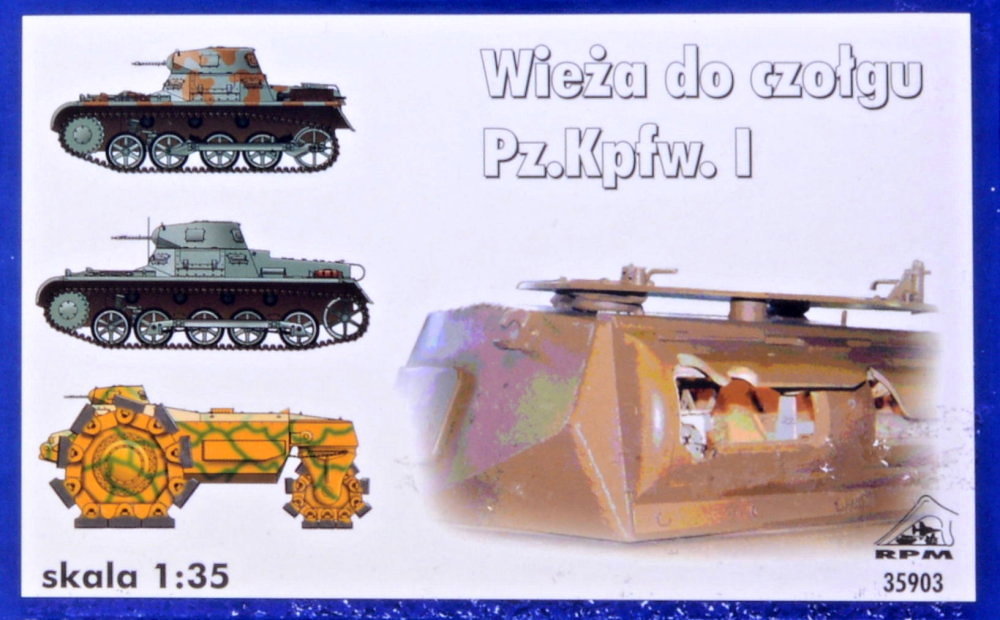 1/35 Turret for Pz.Kpfw. I with interior