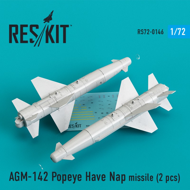 1/72 AGM-142 Popeye Have Nap missile (2 pcs.)
