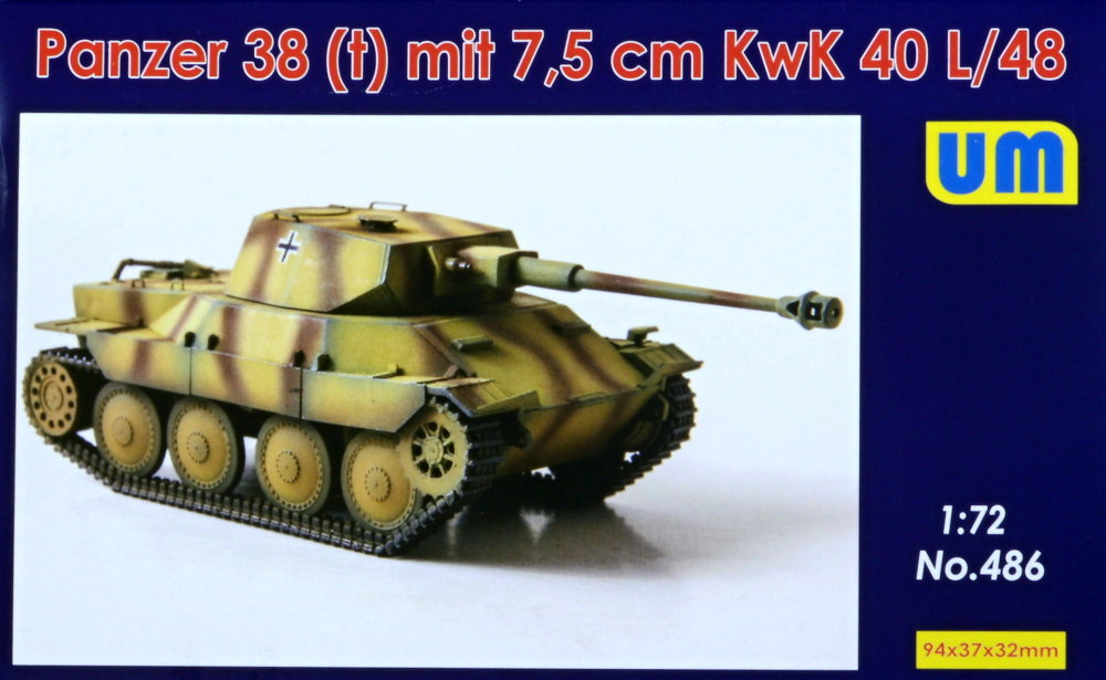 UniModel 1/72 capturé T-34 réservoir avec 8,8 cm KwK 36L/36 PISTOLET Nº 252