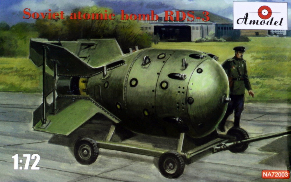 1/72 RDS-3 Soviet nuclear bomb