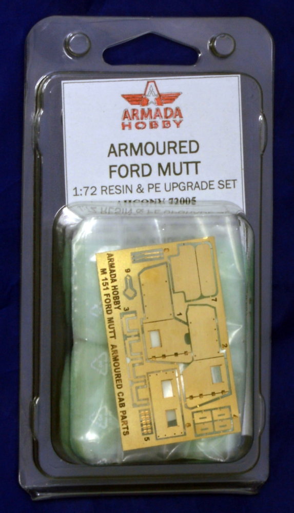1/72 Armoured Ford Mutt - resin&PE upgrade set