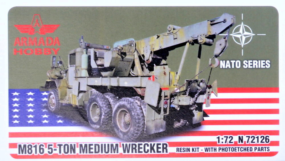1/72 M816 5-ton Medium Wrecker (resin kit w/ PE)
