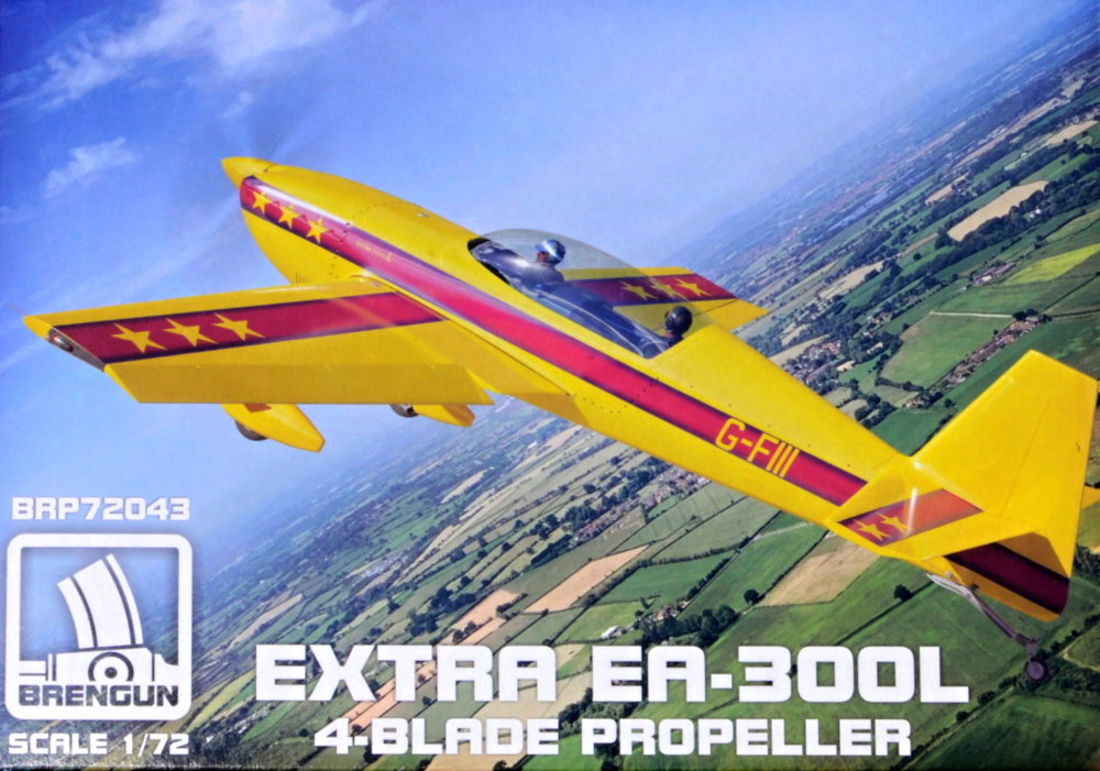1/72 Extra EA-300 4-blade propeller (plastic kit)