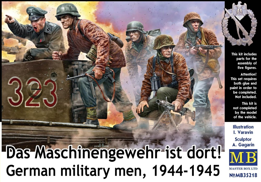 1/35 German Military Men, 1944-1945 (5 fig.)