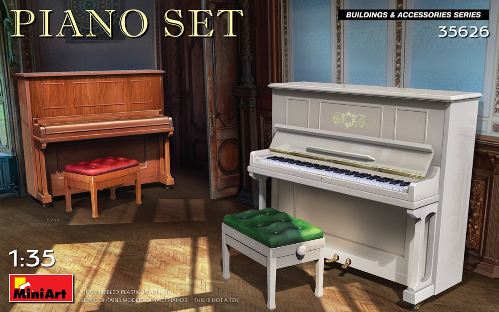 1/35 Piano Set (2 pcs.)
