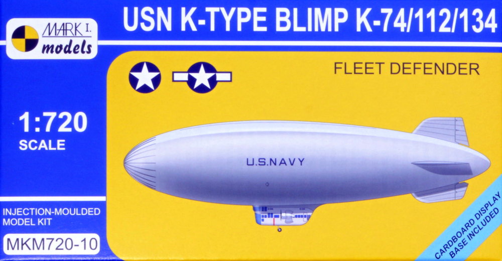 1/720 USN K-Type Blimp K-74/112/134 Fleet Defender