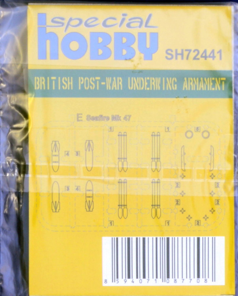 1/72 British Post-War Underwing Armament