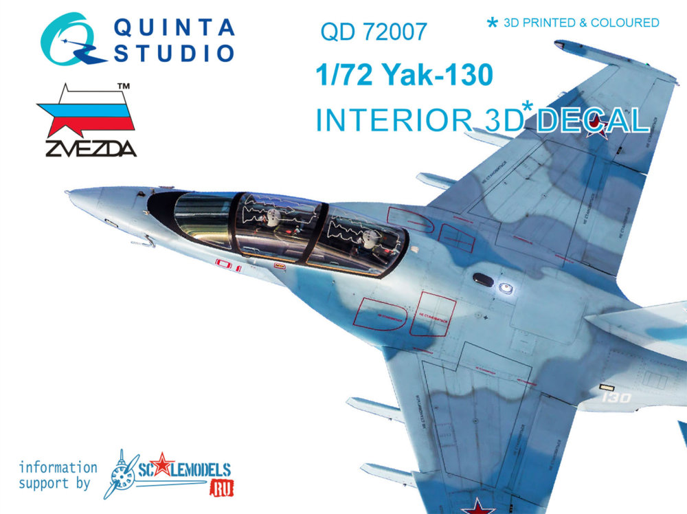 1/72 Yak-130  3D-Print&colour Interior (ZVE)