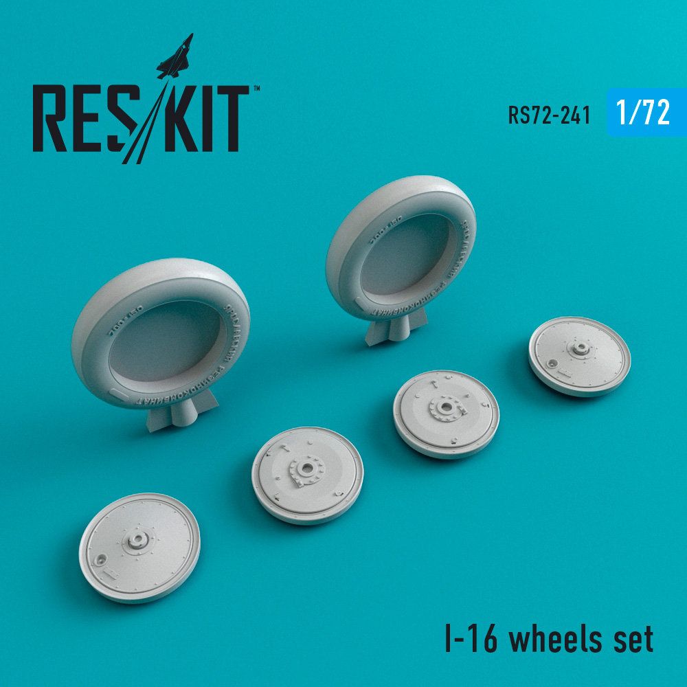 1/72 I-16 wheels (ICM/A-MODEL)