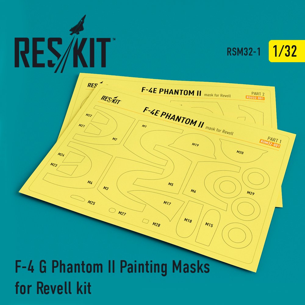 1/32 F-4 G Phantom II Painting Masks (REV)
