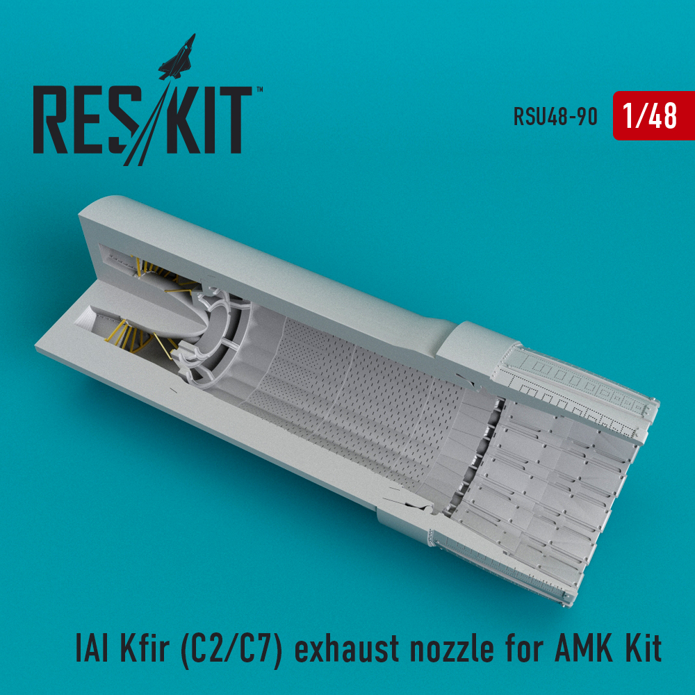 1/48 IAI Kfir (C2/C7) exhaust nozzles (AMK)