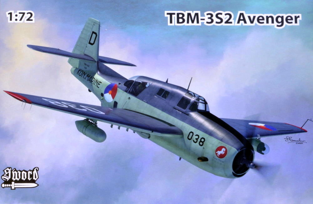 von Sword in 1/72 5x camo TBM-3S2 Avenger