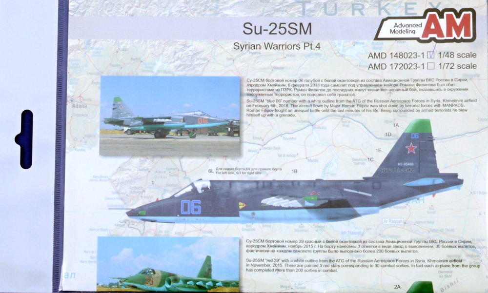 1/48 Decals Su-25SM Syrian Warriors Part 4