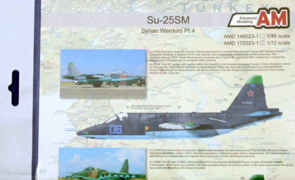 1/72 Decals Su-25SM Syrian Warriors Part 4
