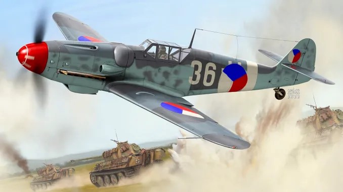 1/72 Bf 109G-6 'Captured' (3x camo)