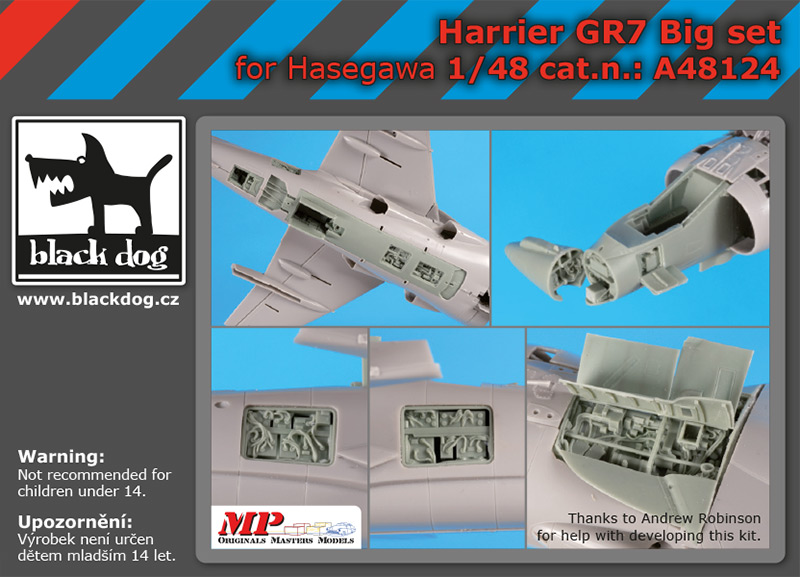 1/48 Harrier GR 7 big set (HAS)