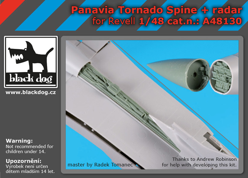 1/48 Panavia Tornado spine+radar (REV)