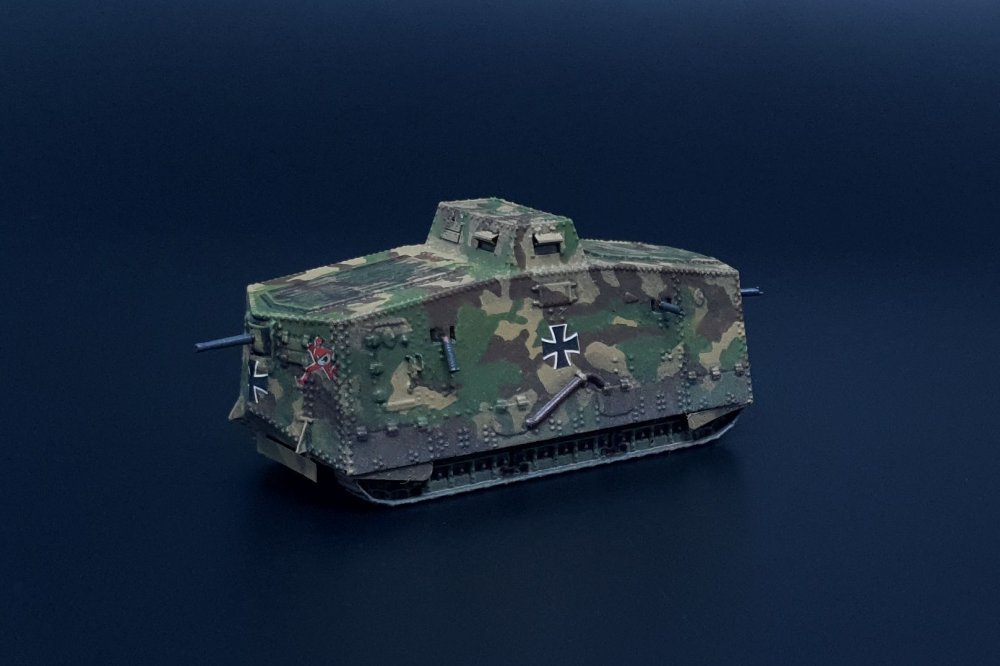 1/144 A7V German tank WWI (resin kit)