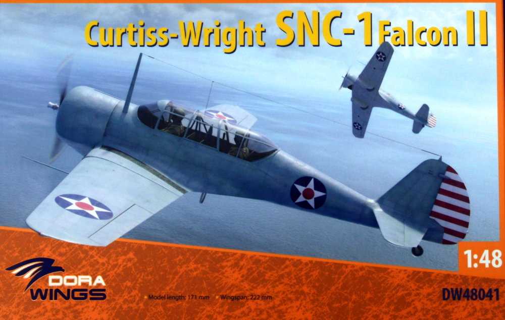 1/48 Curtiss-Wright SNC-1 Falcon II (3x camo)