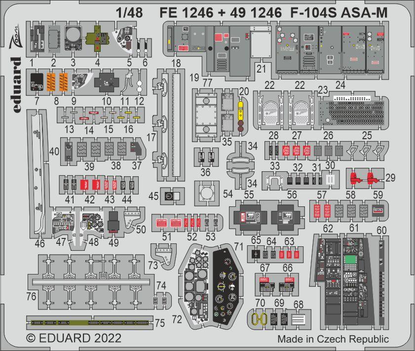 1/48 F-104S ASA-M (KIN)
