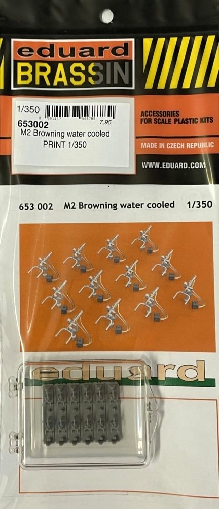 BRASSIN 1/350 M2 Browning water cooled PRINT