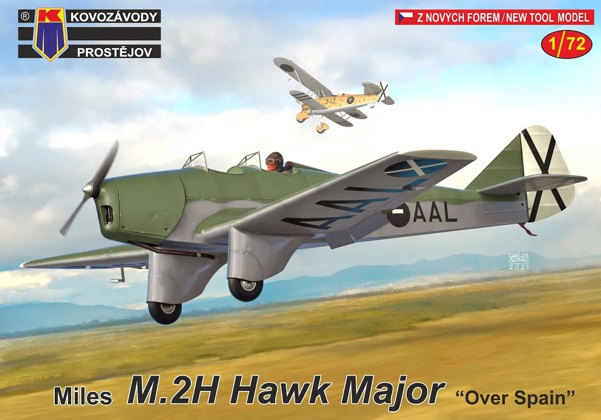 1/72 Miles M.2H Hawk Major 'Over Spain' (3x camo)