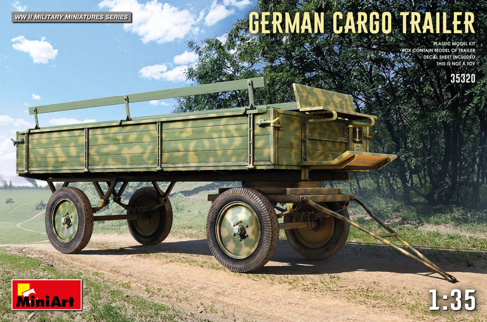 1/35 German Cargo Trailer