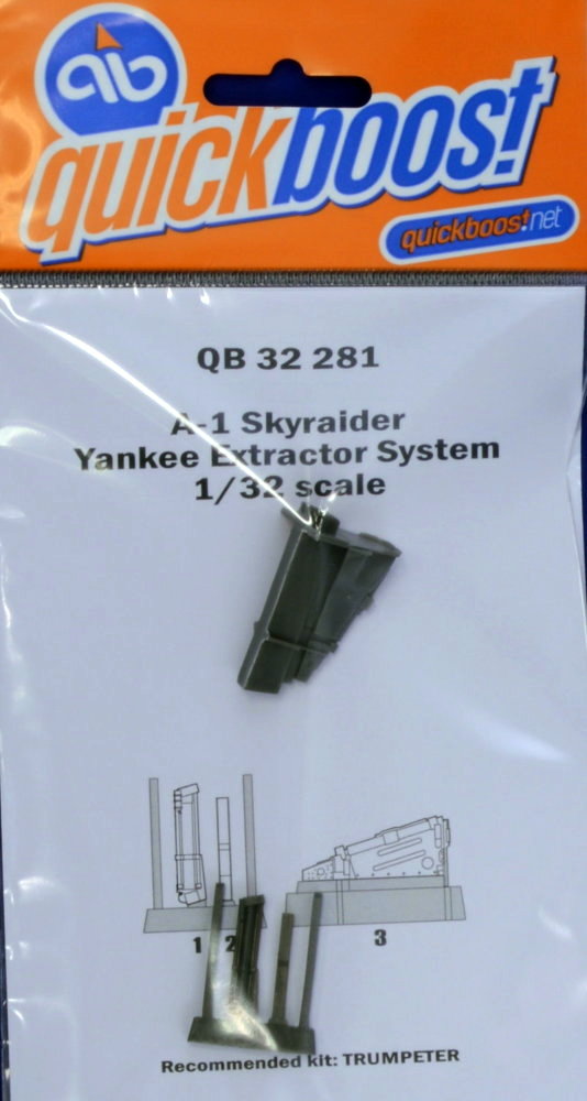 1/32 A-1 Skyraider Yankee extractor system (TRUMP)