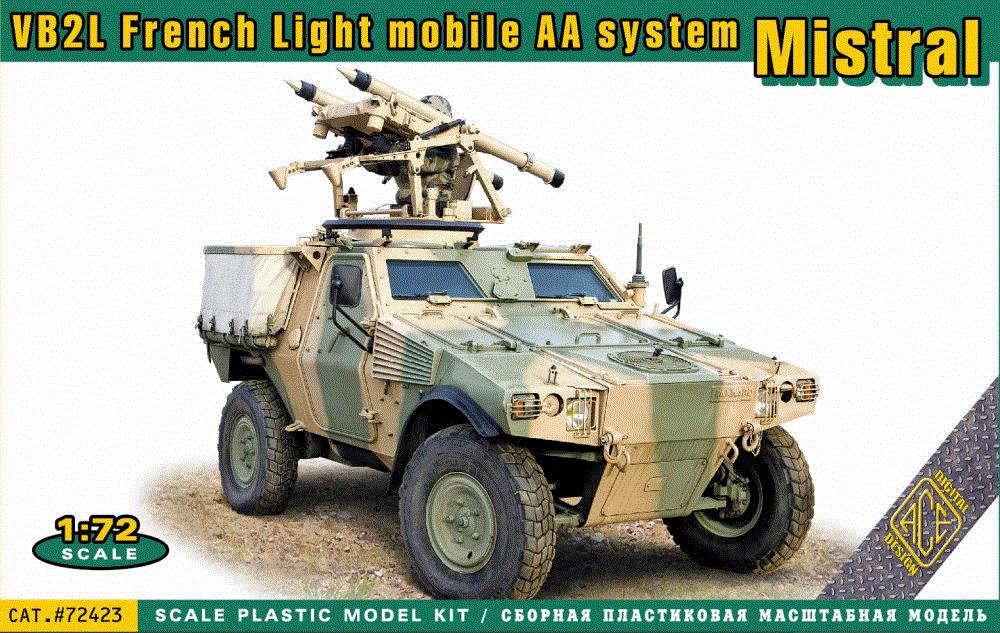 1/72 VB2L French Light mobile AA System Mistral