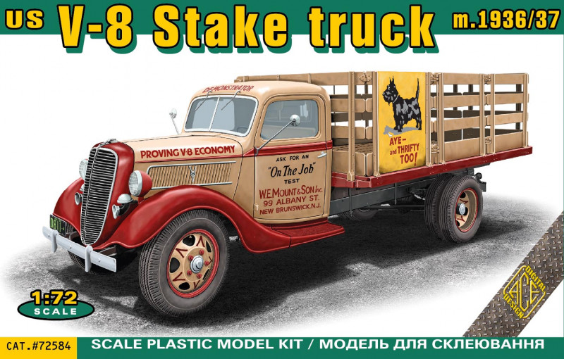 1/72 US V-8 Stake truck m.1936/37