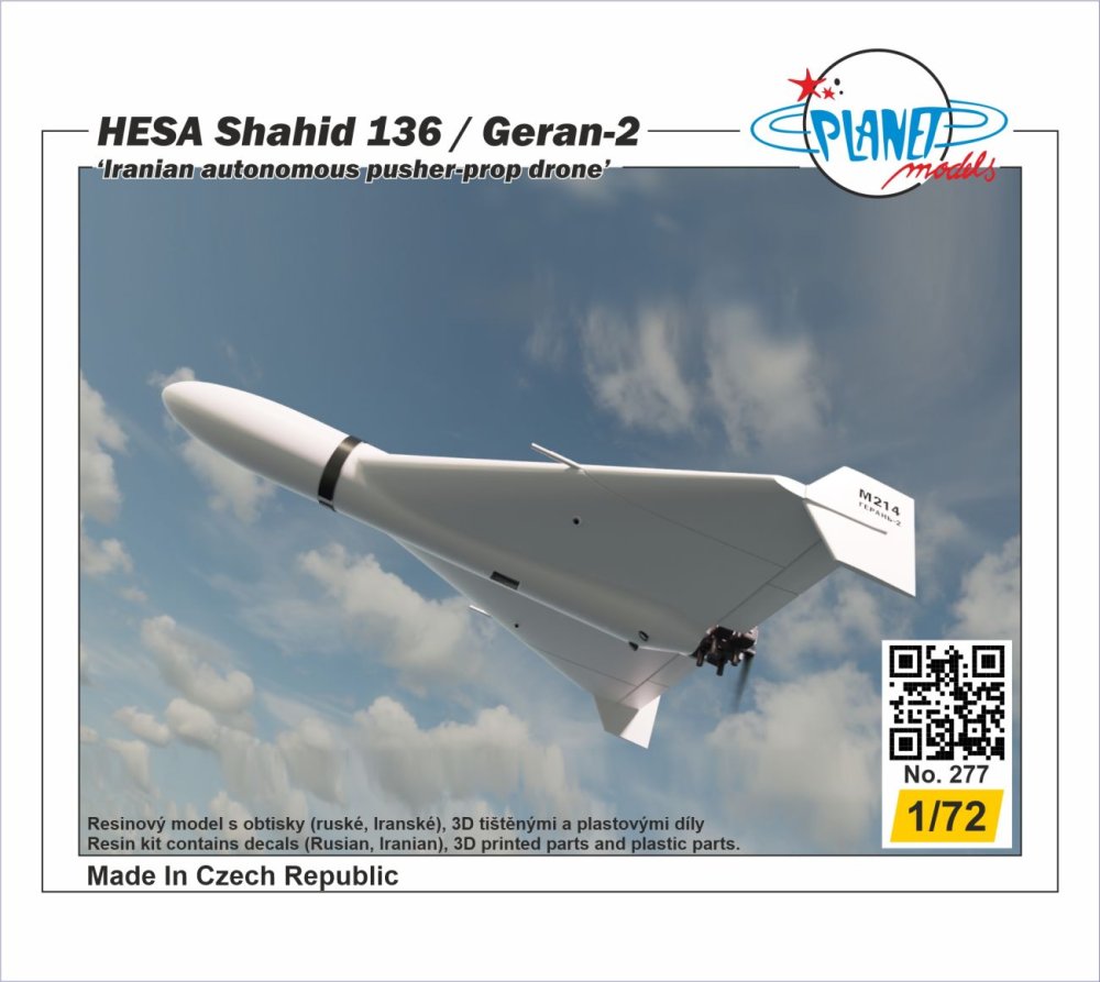 1/72 HESA Shahid 136 / Geran-2 (resin kit)