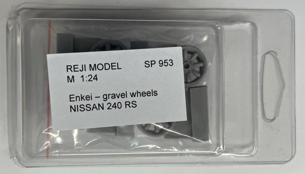 1/24 Enkei - gravel wheels NISSAN 240 RS