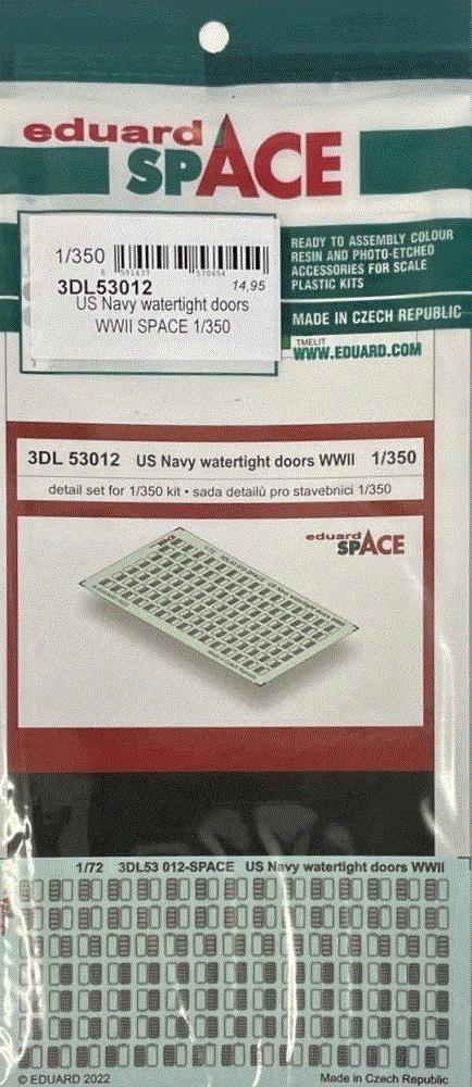 1/350 US Navy watertight doors WWII SPACE