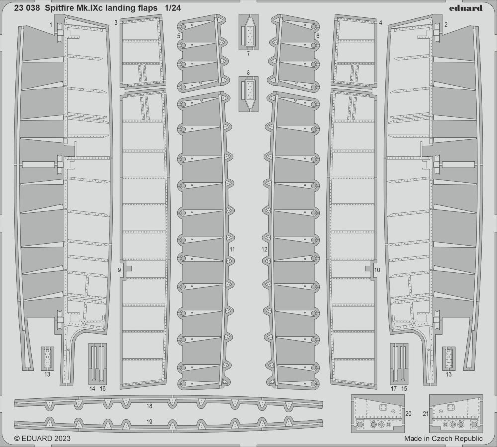 SET Spitfire Mk.IXc landing flaps (AIRF)