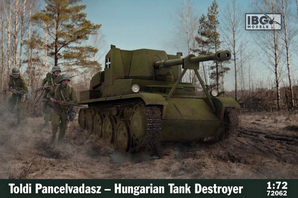 1/72 Toldi Tank Destroyer