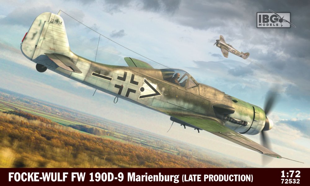 1/72 Focke-Wulf Fw 190D-9 Marienburg Late Product.