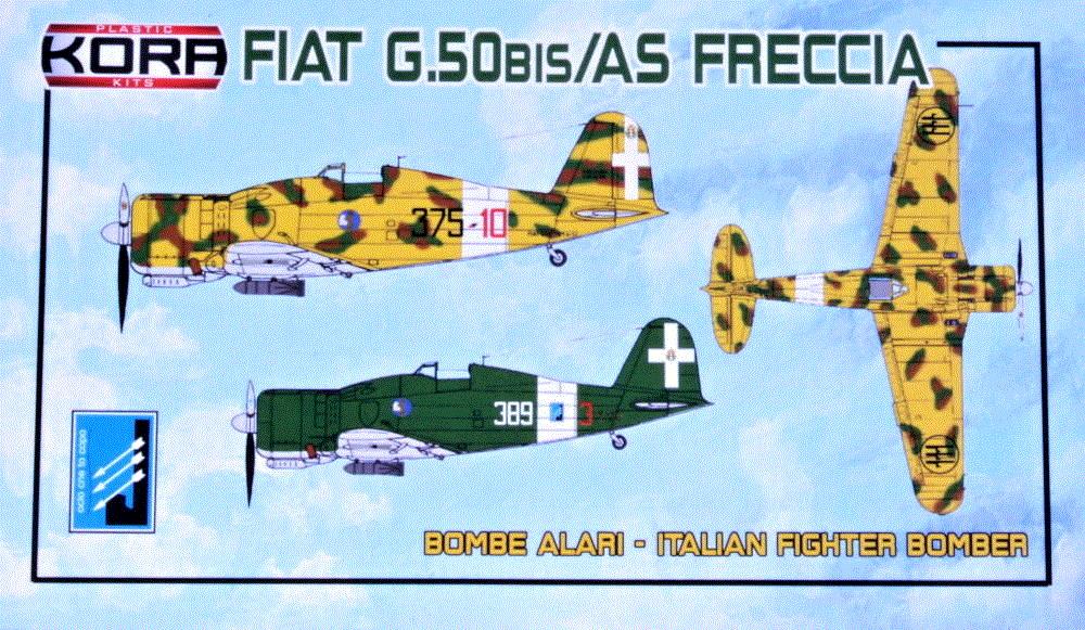 1/72 Fiat G.50bis/AS Freccia Ital.Fighter Bomber