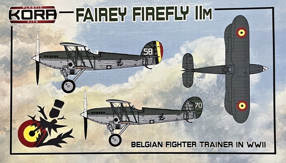 1/72 Fairey Firefly IIM Belgian Trainer WWII