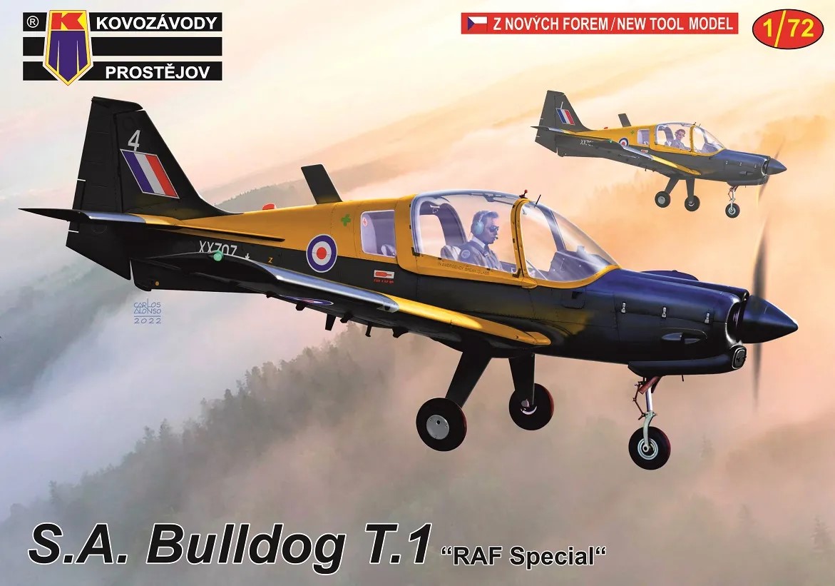 1/72 S.A. Bulldog T.1 'RAF Special' (3x camo)