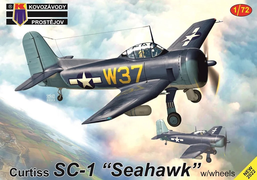 1/72 Curtiss SC-1 Seahawk w/ wheels (3x camo,SMER)
