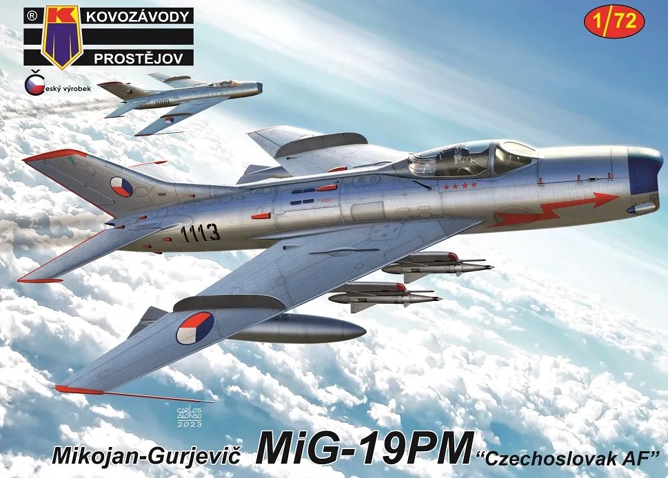 1/72 MiG-19PM 'Czechoslovak AF' (3x camo)