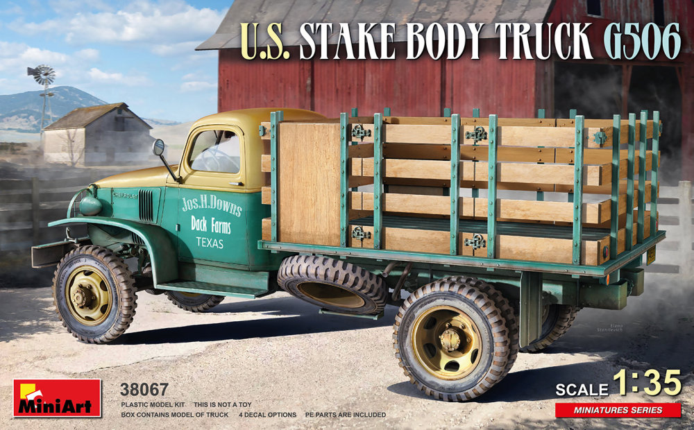 1/35 US Stake Body Truck G506 (incl. PE set)