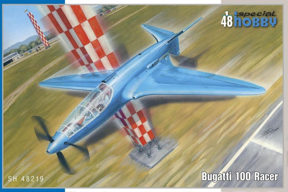 1/48 Bugatti 100 Racer (2x camo)