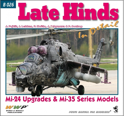 Publ. Mi-24/35 Late Hinds in detail
