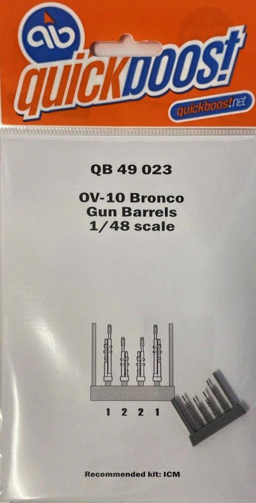 1/48 OV-10 Bronco gun barrels (ICM)
