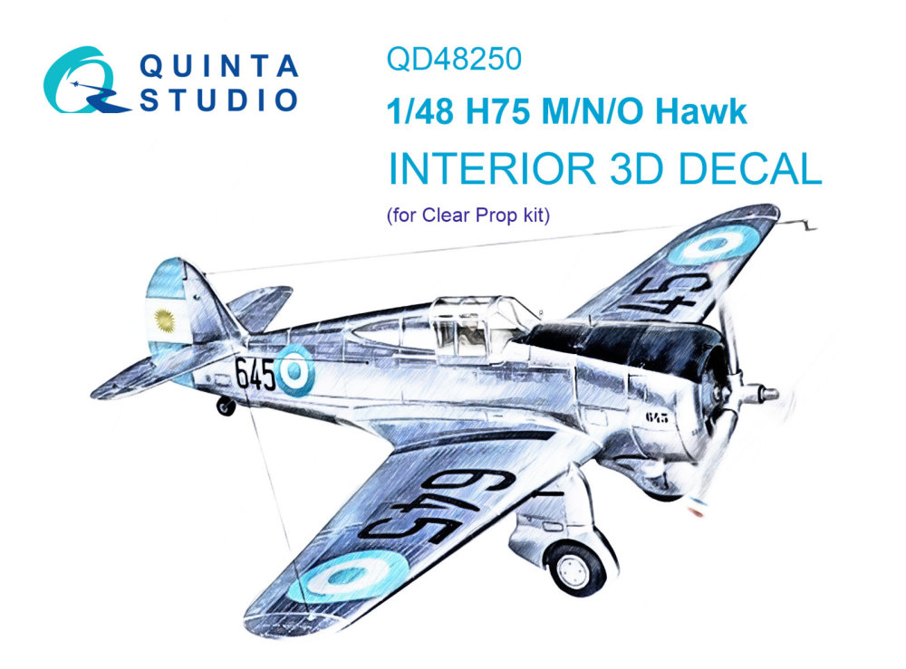 1/48 H75 M/N/O Hawk 3D-Printed&col.Inter.(CL.PROP)