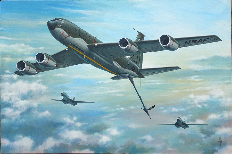 1/144 Boeing KC-135 (2x camo)